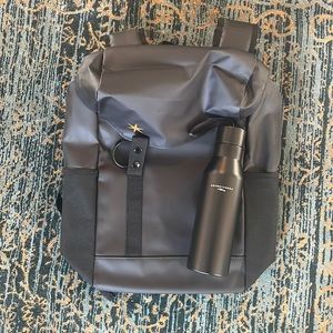 disney backpack and water bottle